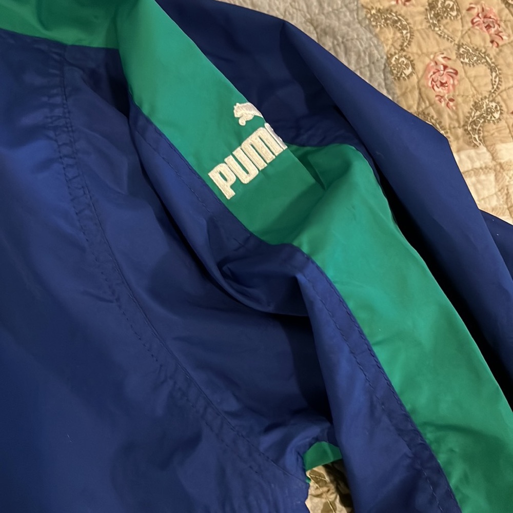 90’s Puma NFL Seattle Seahawks pullover windbreaker jacket XL Embroidered - Picture 3 of 7